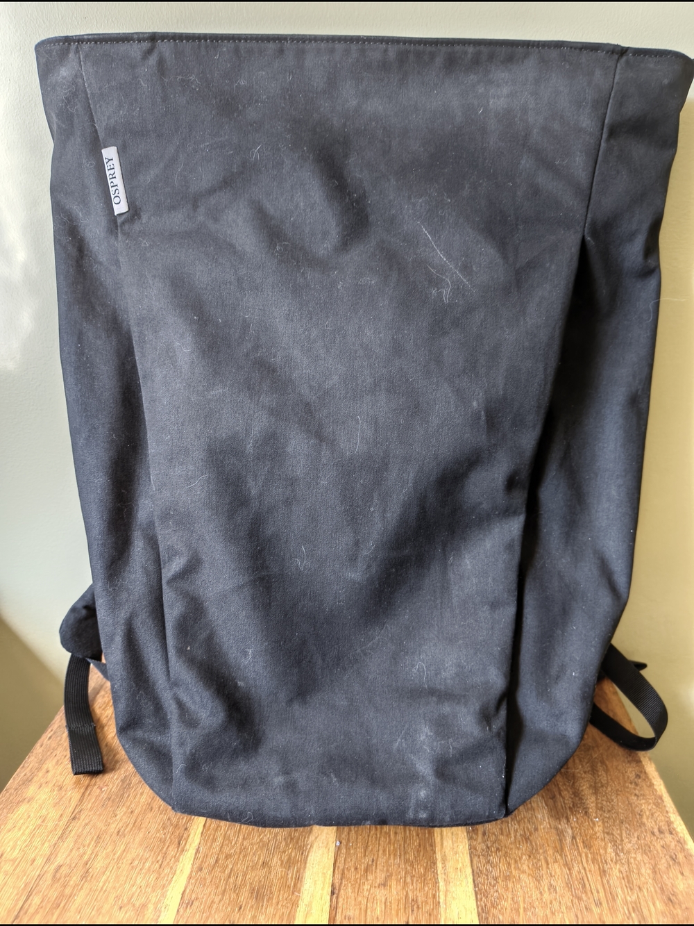Osprey Arcane Day Commuter Black Canvas Zip-Top Laptop Backpack